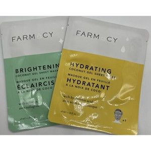 2 Farm cy sheet mask new packaging brightening & one hydrating 23ml each